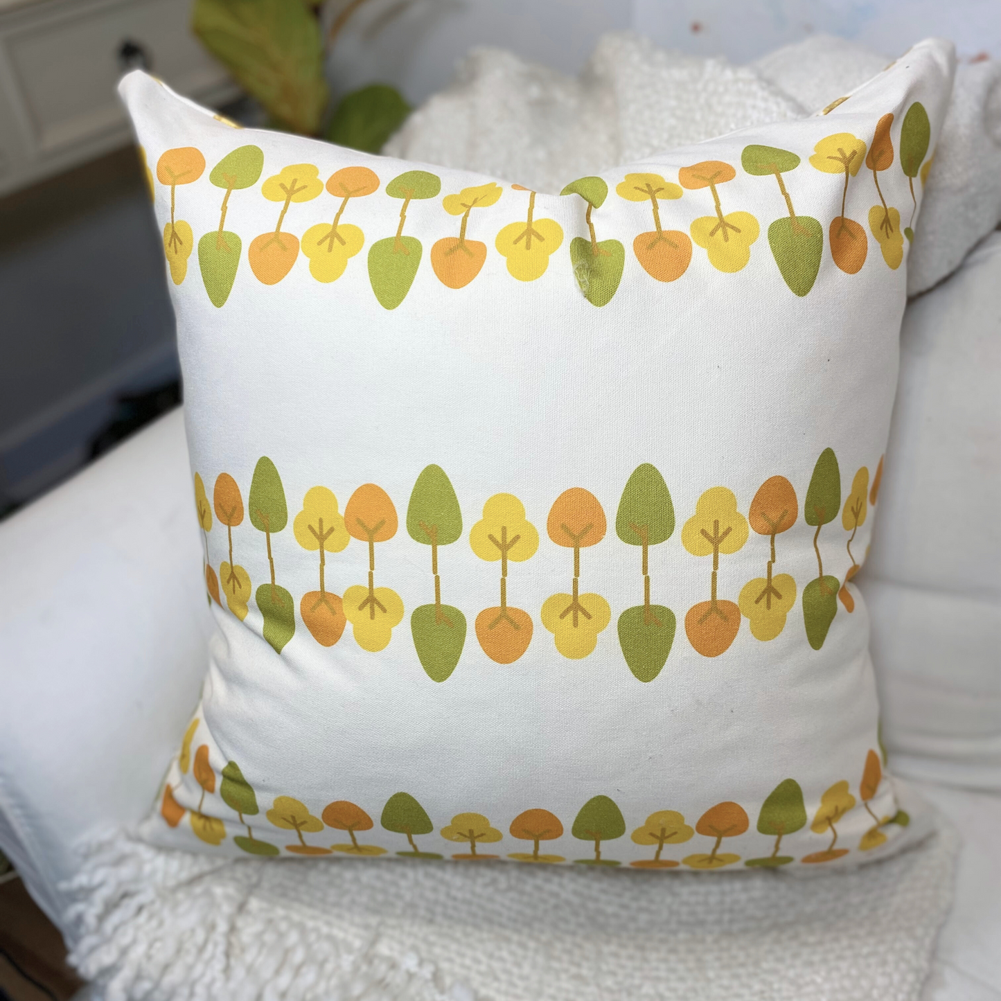 Autumn Harvest + Cushion Cover 18" x 18"