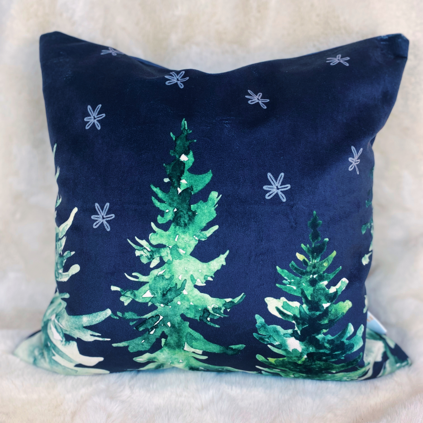 Starry Pines + Cushion Cover 22" x 22"