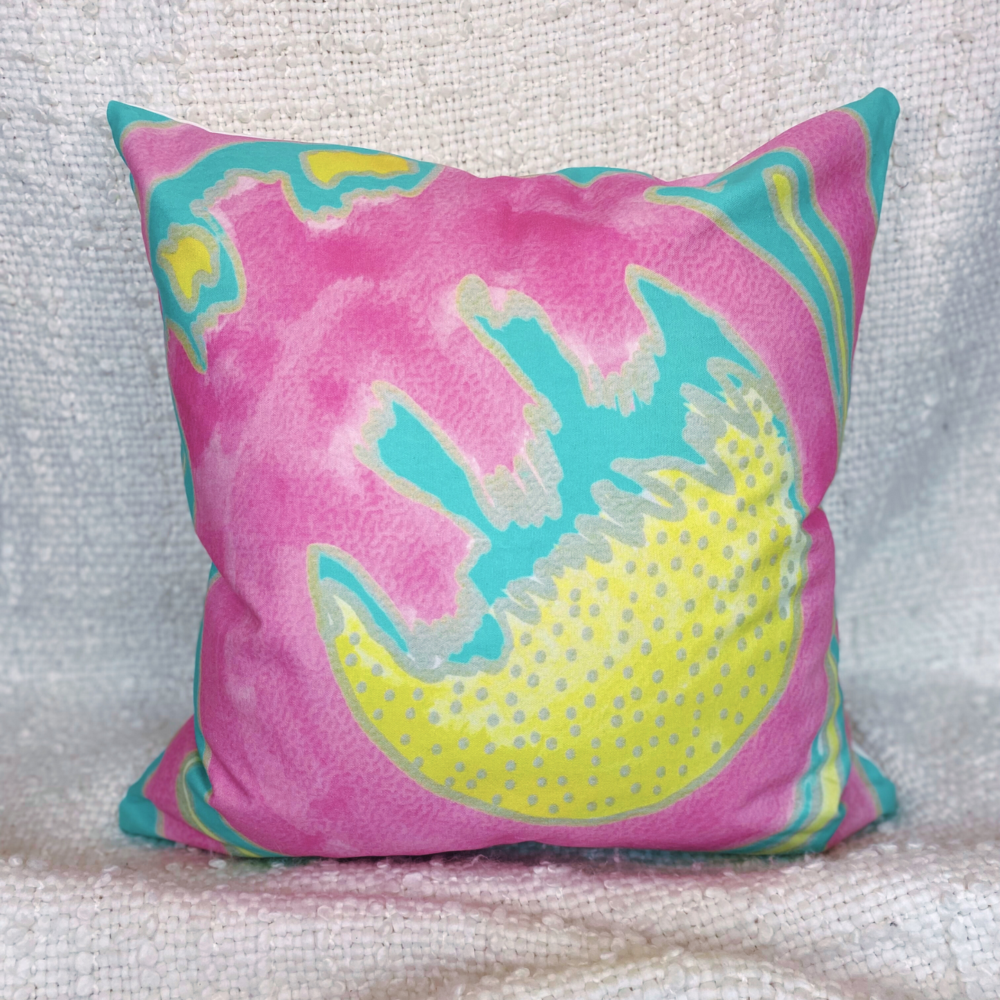 The Wave + Cushion Cover 22" x 22"